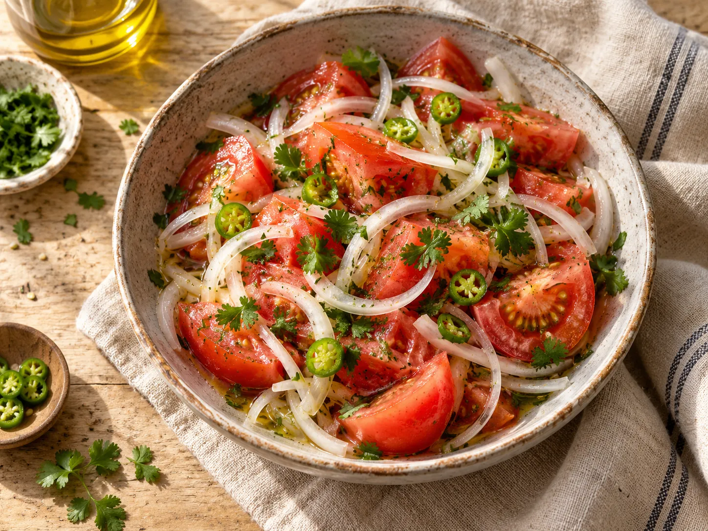 Ensalada chilena clásica